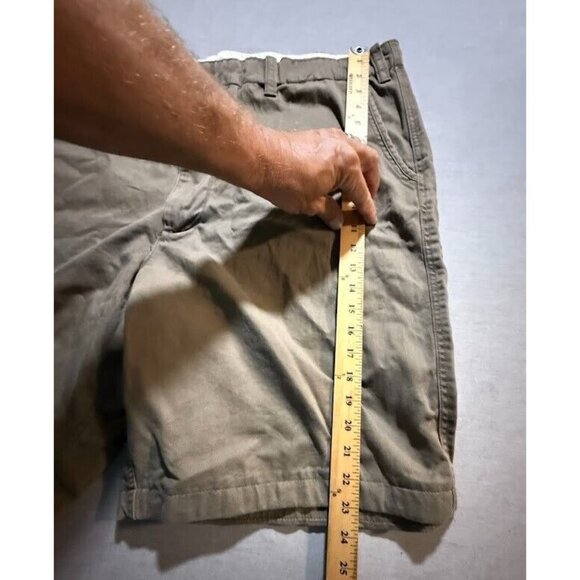 Roundtree & Yorke Shorts Mens 46‎ Beige Chino Pocket Button Casual Men NWOT. - Picture 6 of 8
